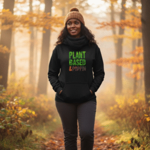 Plant-Based & Poppin' Hoodie - Unisex